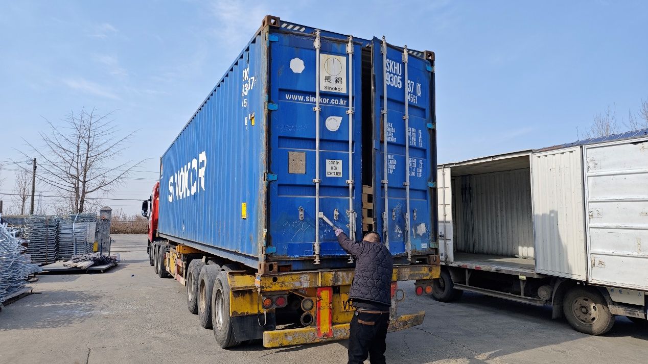 سفارش فولاد ضد زنگ جلا داده شده توسط مشتری کره ای قبل از جشنواره بهار توسط Debabrother ارسال شد